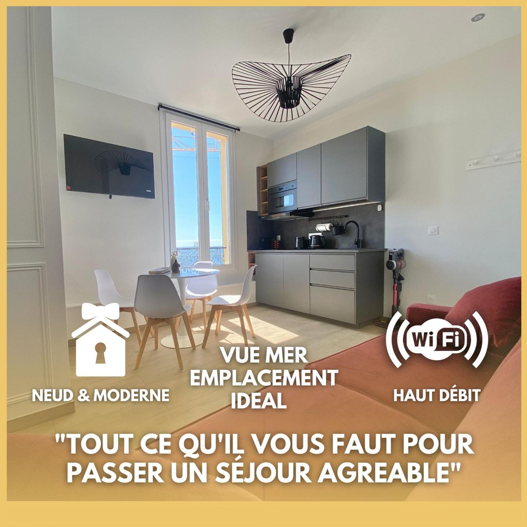 Moderne Climatise Monaco Vue Apartment